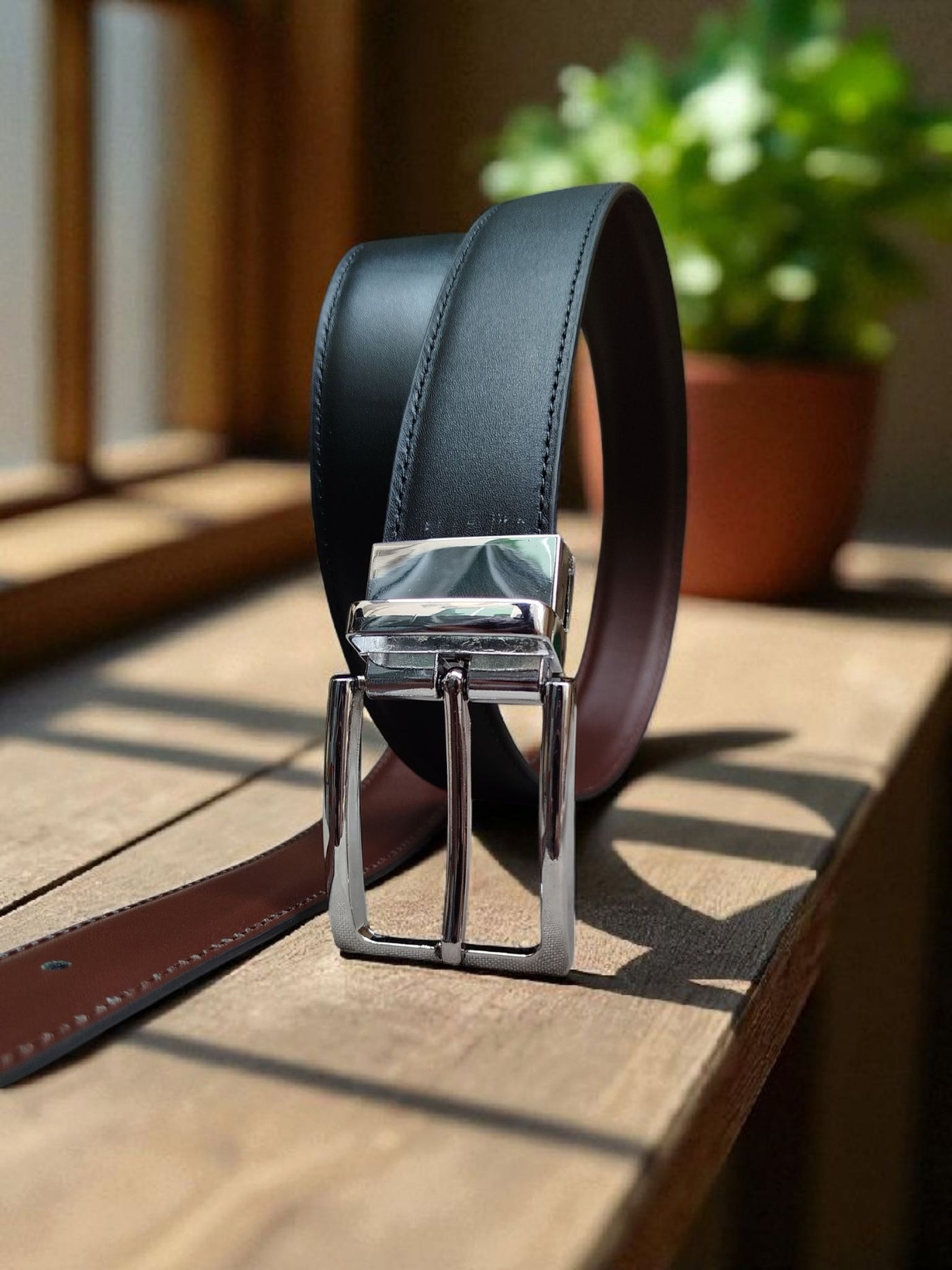 Ultimate 2 in 1 Leather Belt - Business Class