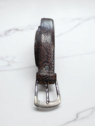 Rattling Snake Handmade Belt