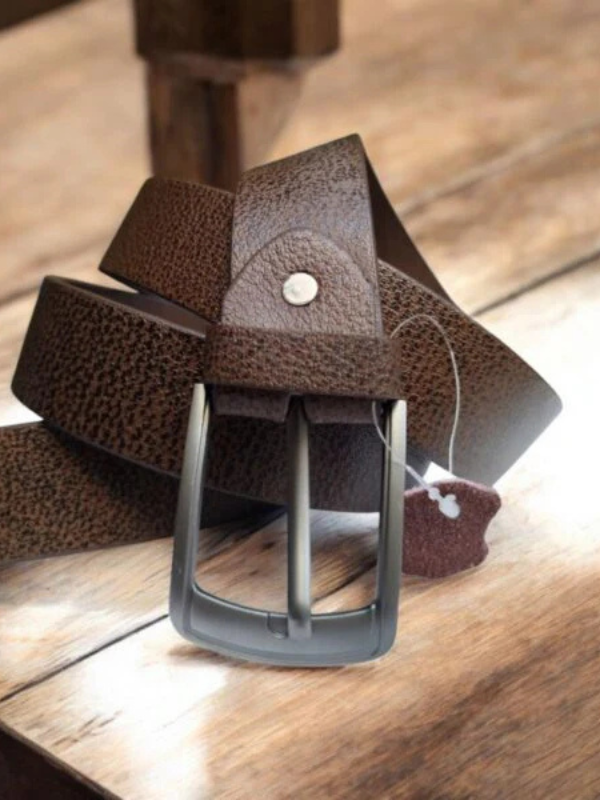 Casual Full Grain Cow Leather Belt