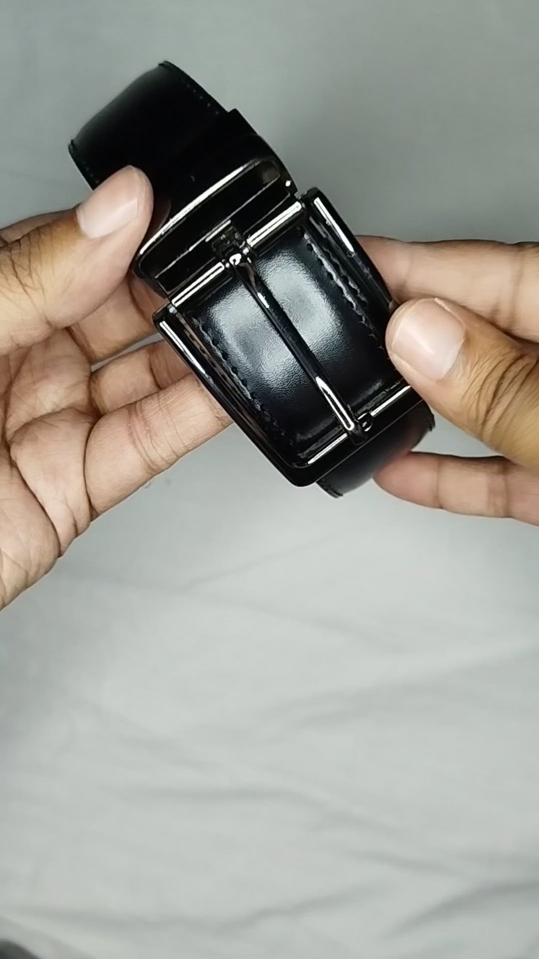 2-in-1 Reversible Pure Leather Belt - 100% Anti Peel